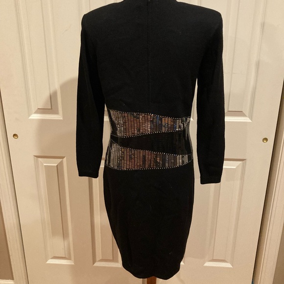 Vintage St John evening sweater dress formal - Picture 3 of 10